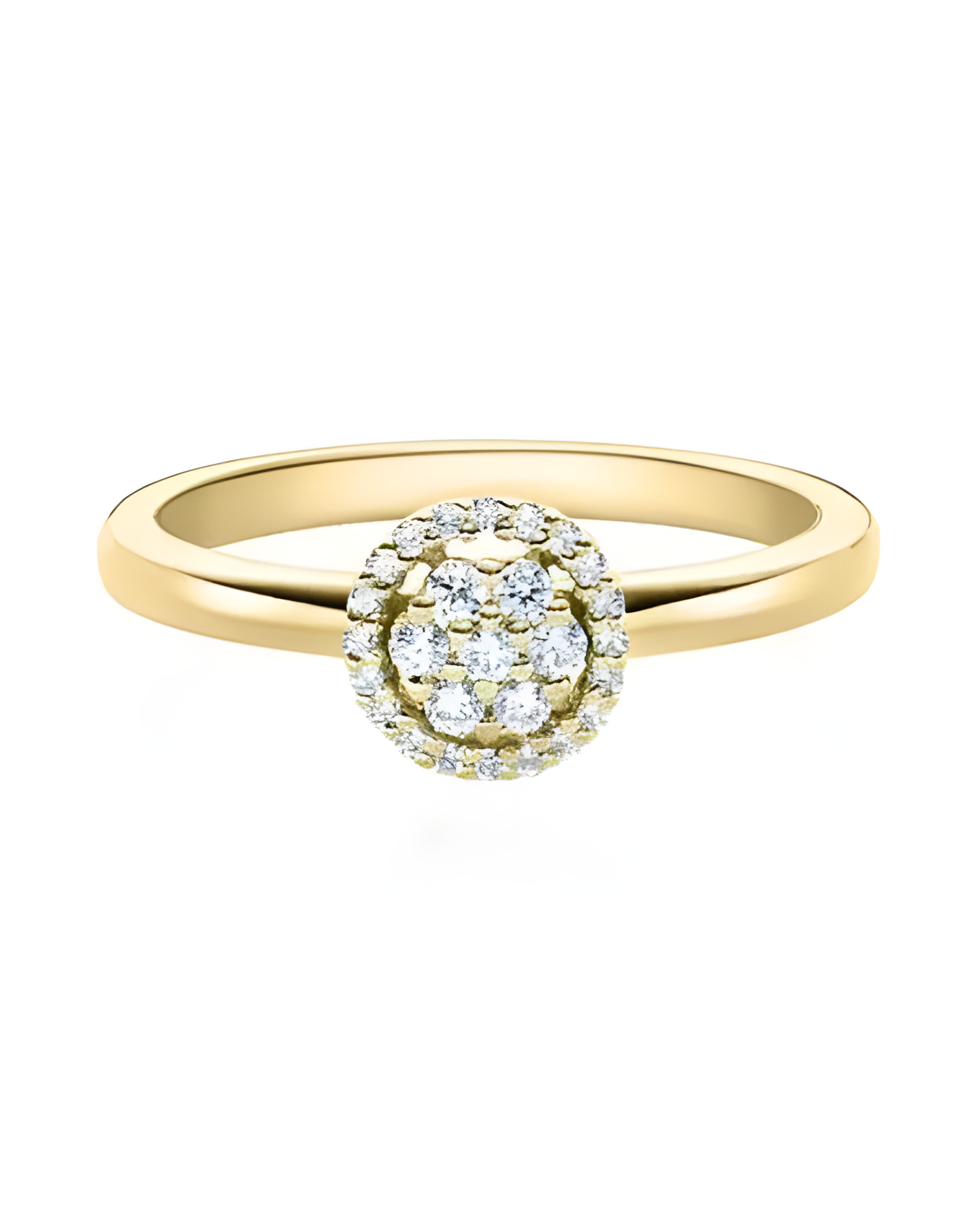 Orionis 0,15 | Oro amarillo - ANILLO DE COMPROMISO EN ORO - 