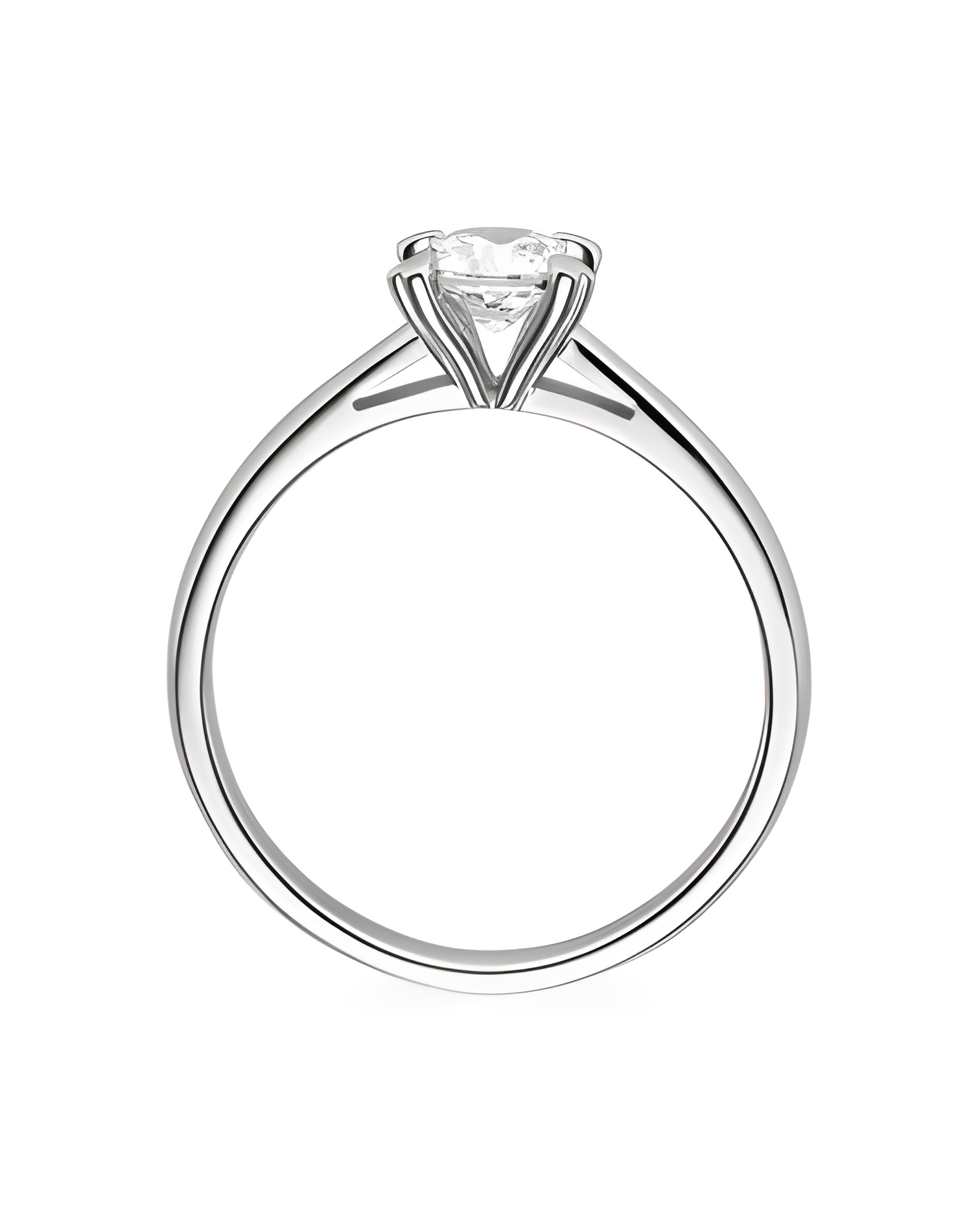 Sargas 0,10 | Oro blanco o Platino - Anillos de compromiso - Anillo de compromiso mujer en oro blanco o platino