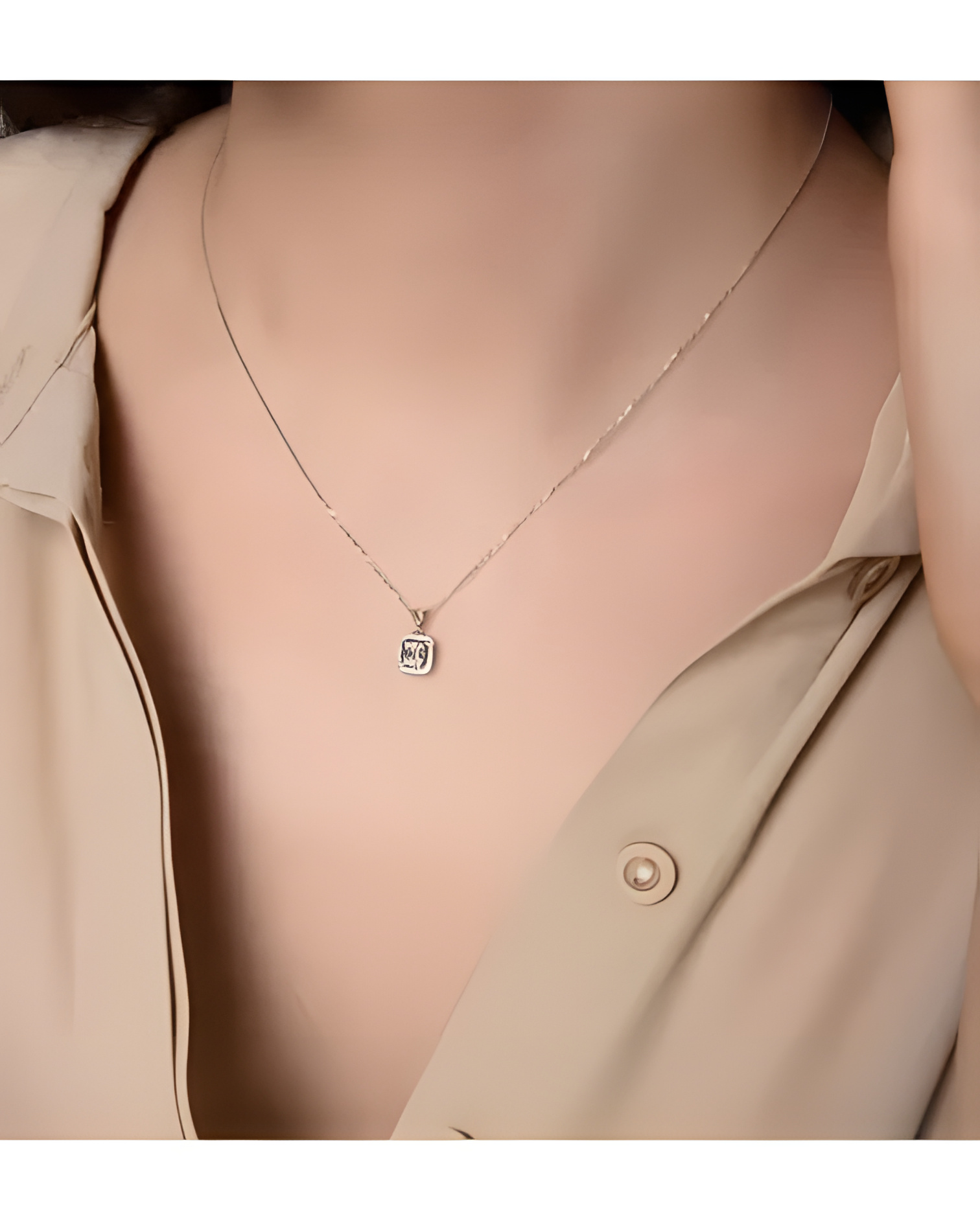 Collar Norma 0,16 | Diamantes - Joyeria - Collar de oro blanco de primera ley con diamantes