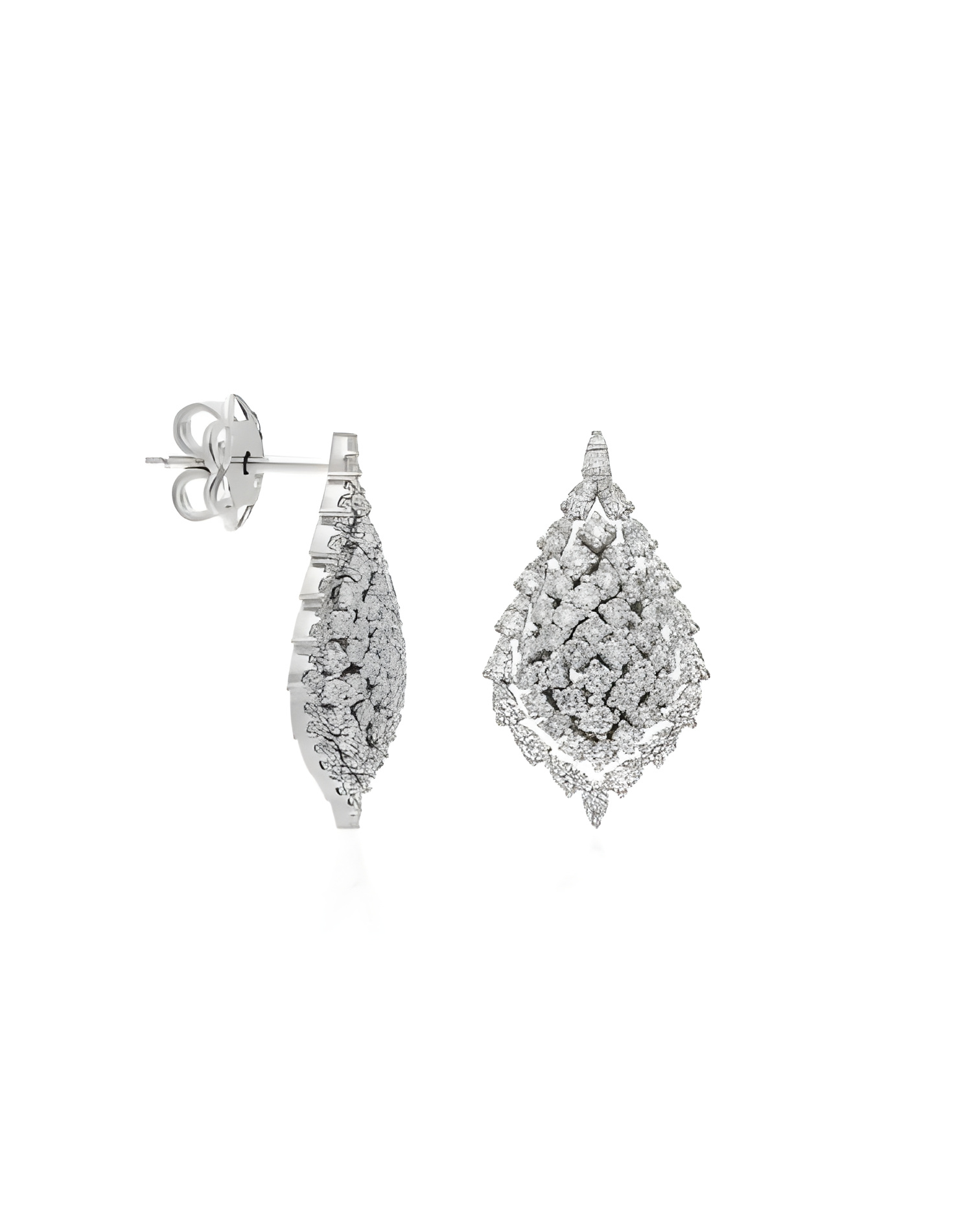 Pendientes Perseo 1,52 | Diamantes - Joyeria - Pendientes de oro blanco con diamantes