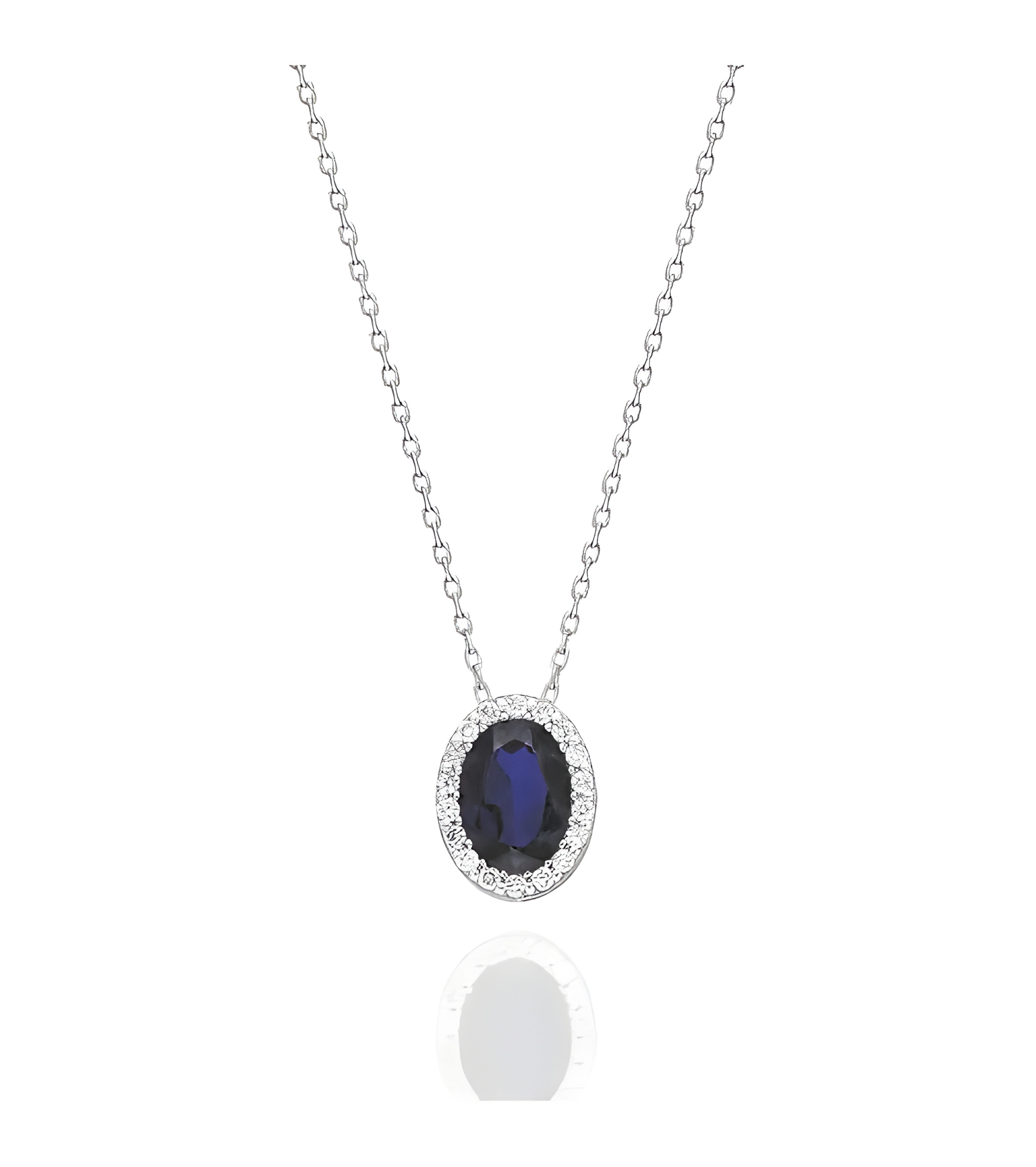 copy of Collar Perseo 0,54 | Diamantes y zafiros - Jewelry - 