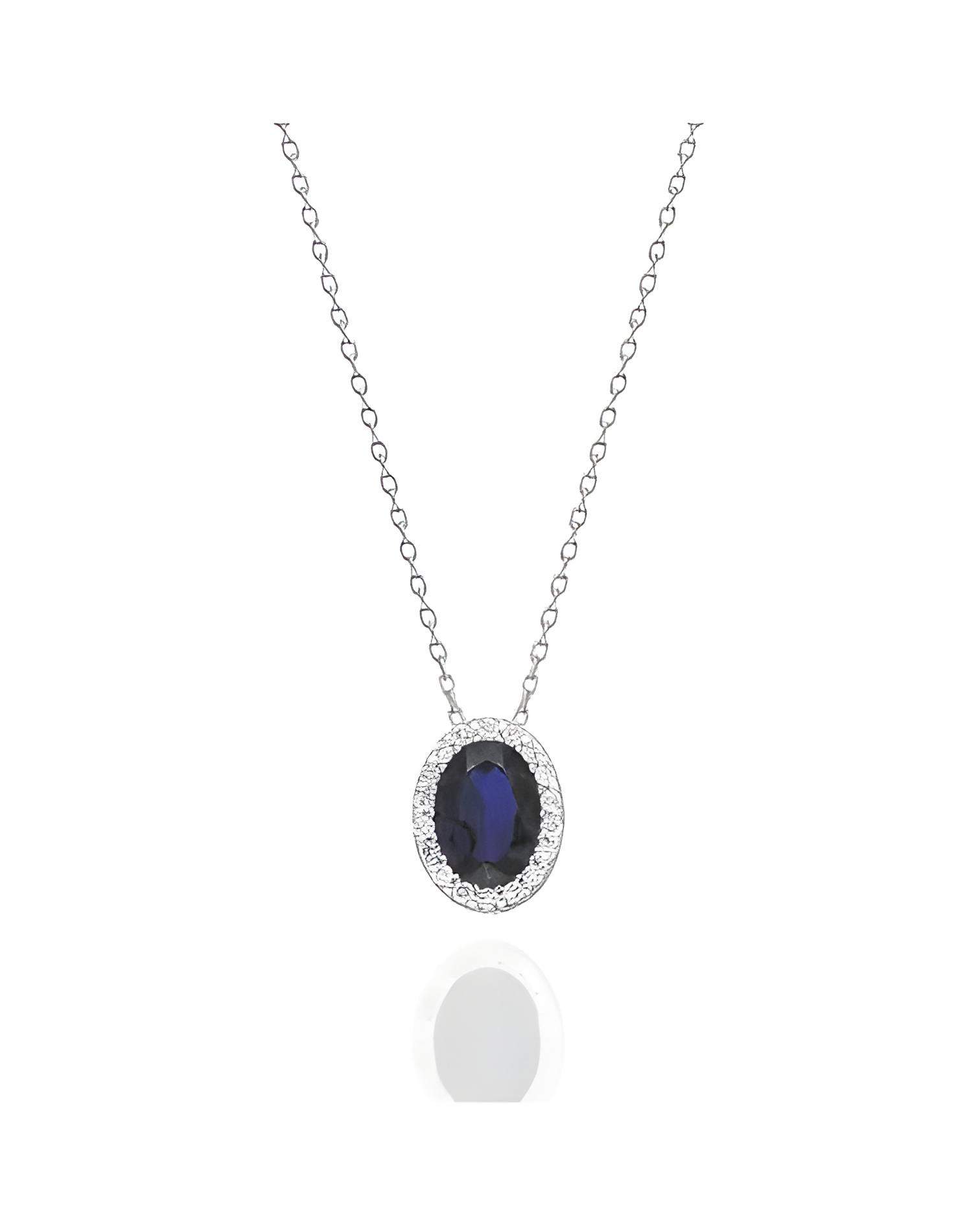 copy of Collar Perseo 0,54 | Diamantes y zafiros - Jewelry - 