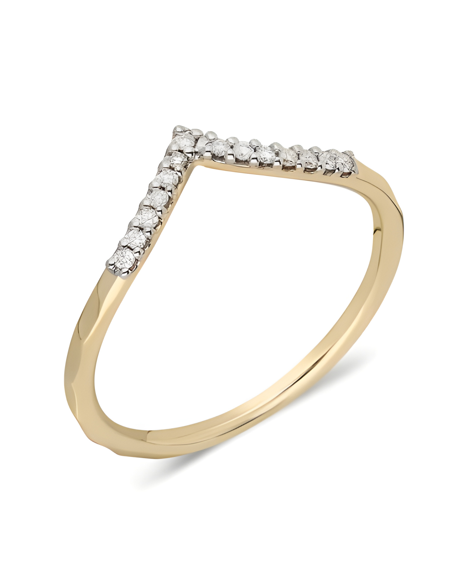 Anillo Tip 0,08 | Diamantes - Joyeria - Anillo de oro con diamantes