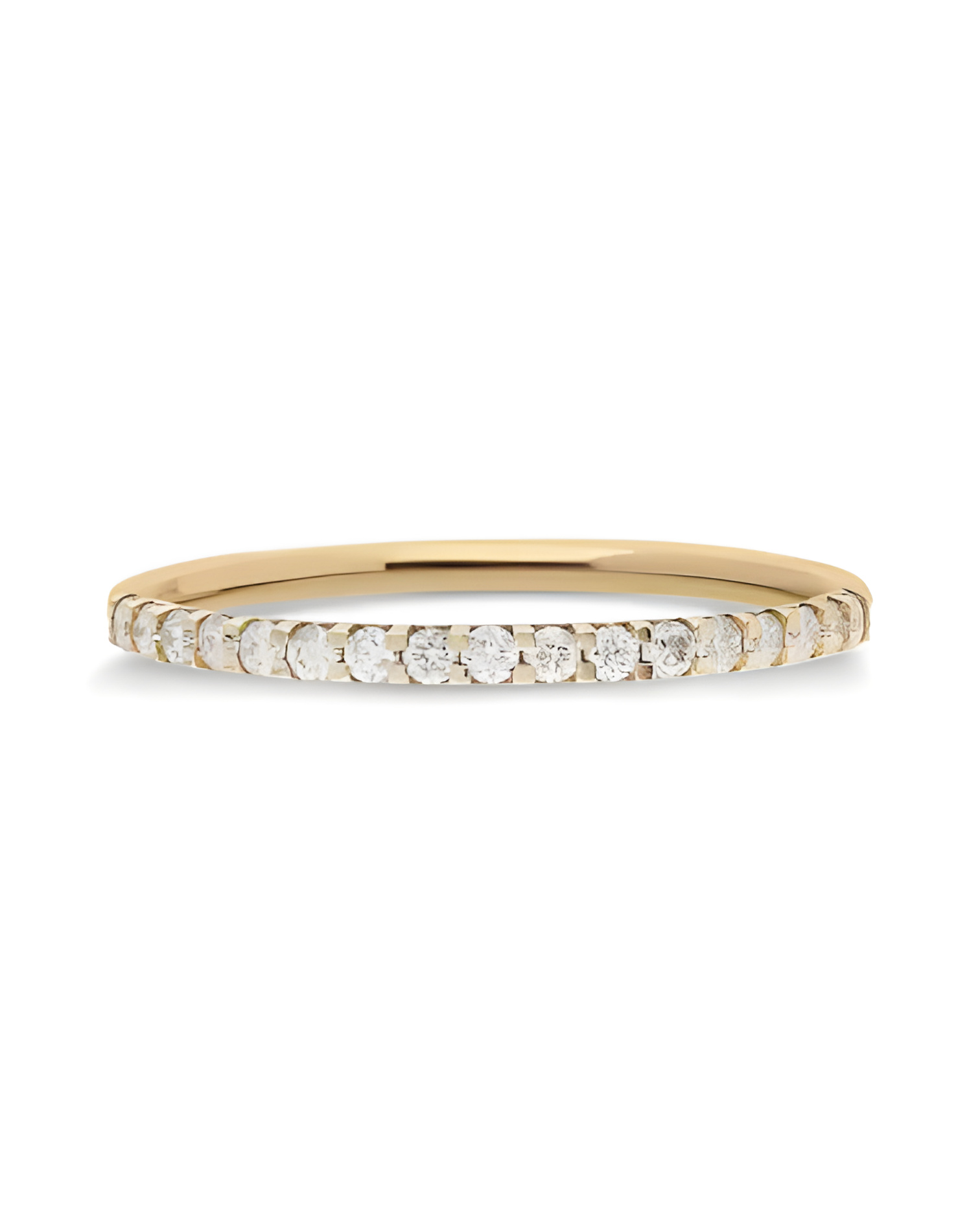 Anillo Lyra 0,22 | Diamantes - Joyeria - Anillo de oro eternity con diamantes