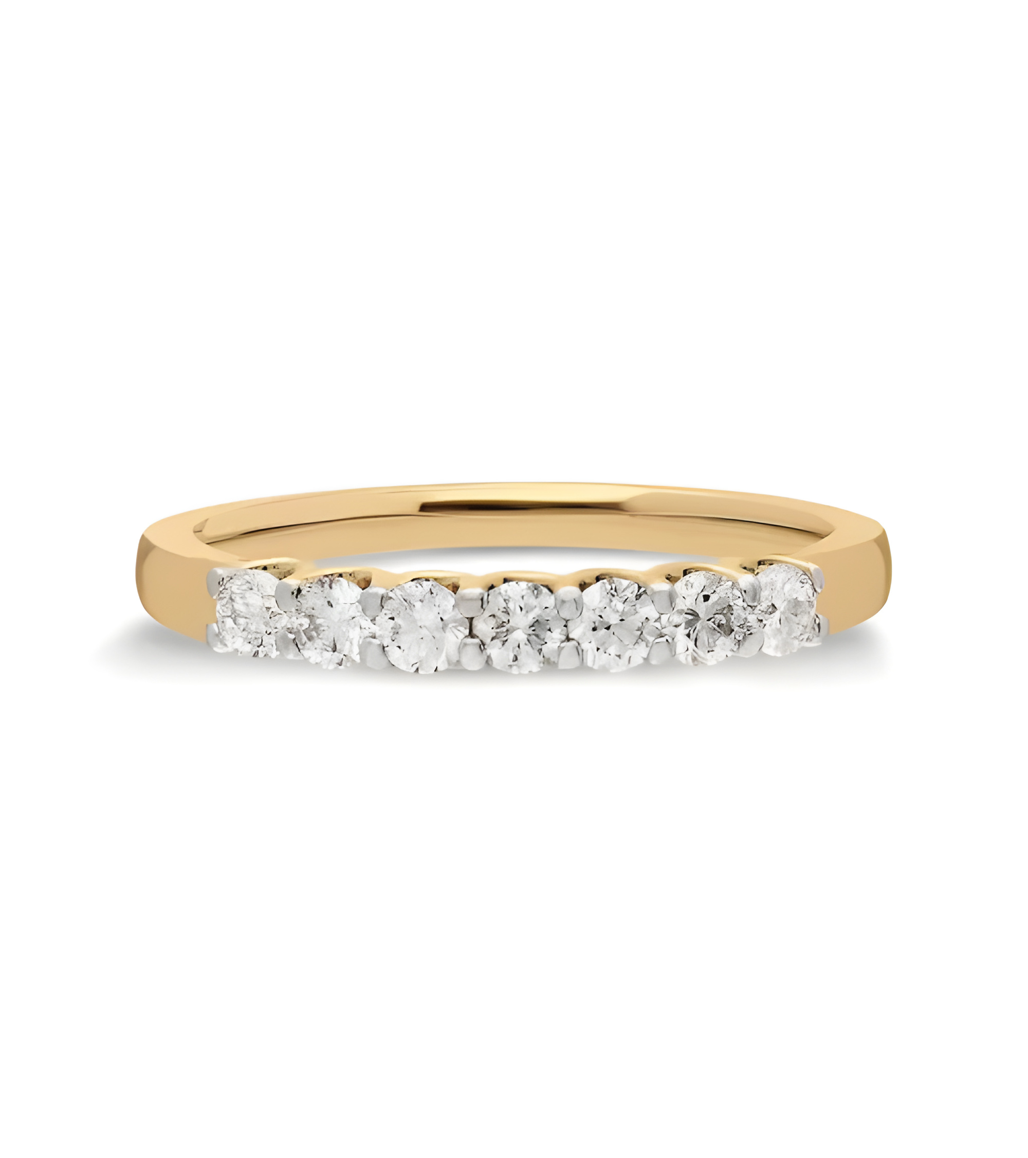 Anillo Tania 0,20 | Diamantes - Joyeria - Anillo de oro eternity con diamantes