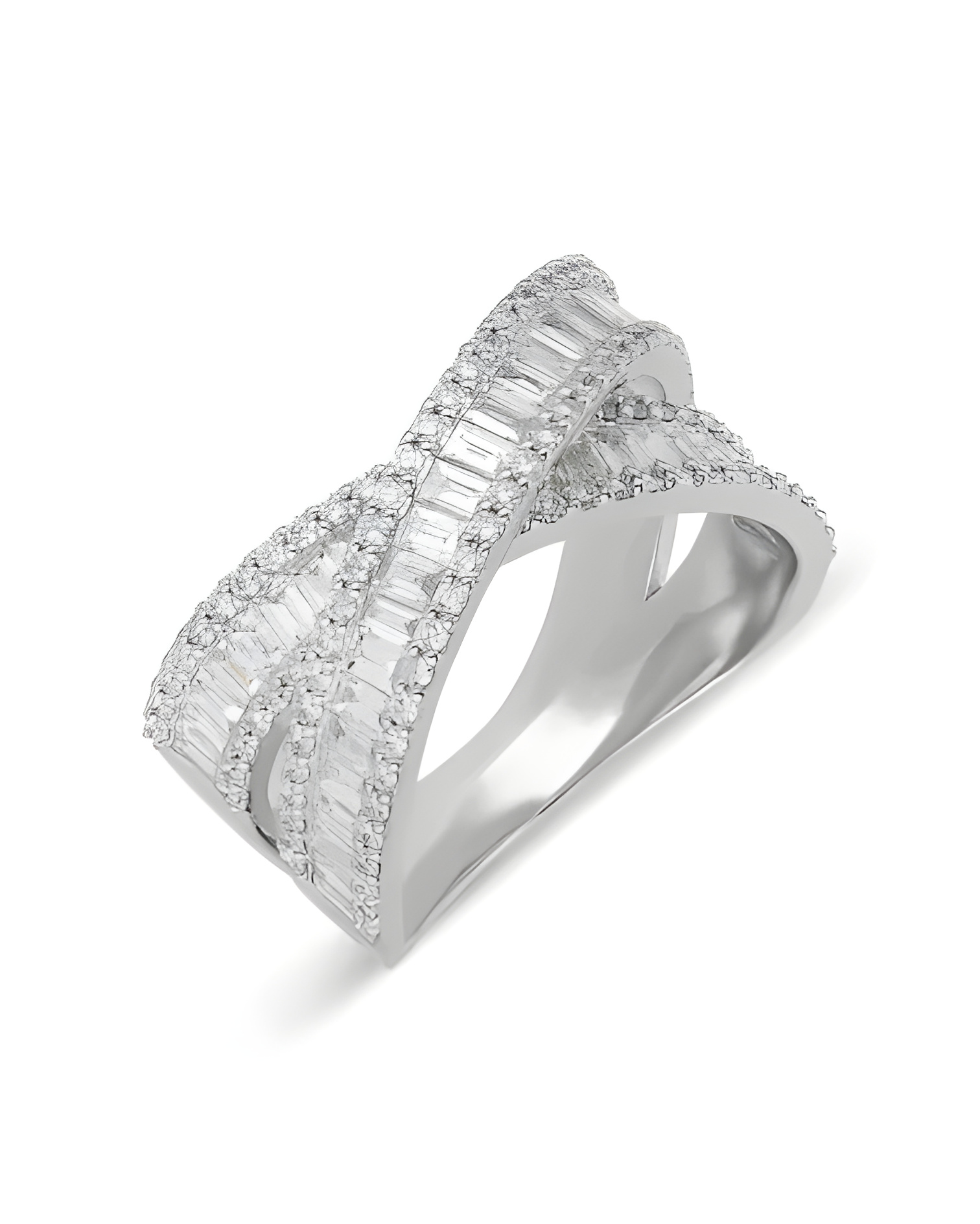 Exclusivos anillos de oro blanco con diamantes naturales | Staring