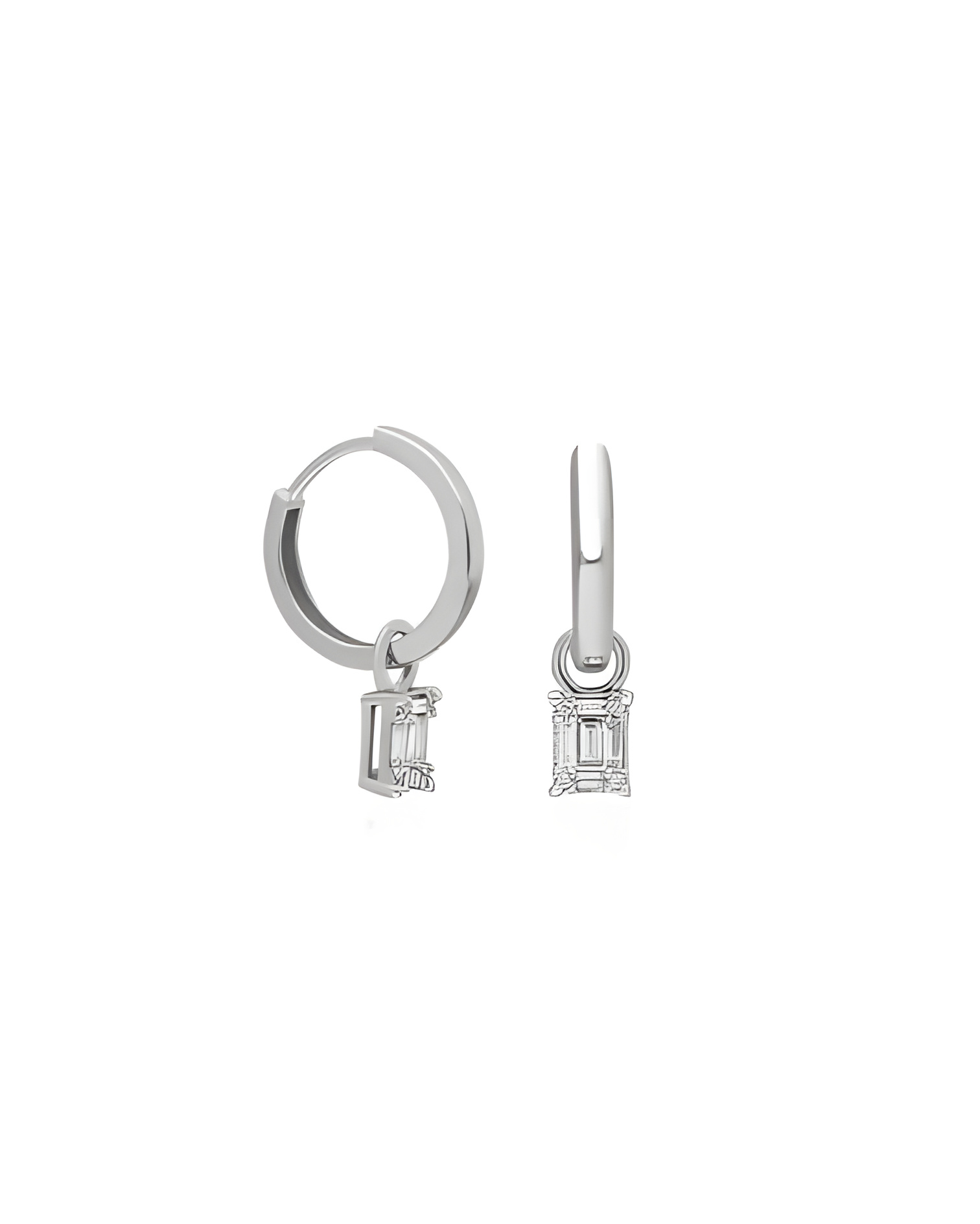 Pendientes de oro de 18 quilates con diamantes en Barcelona | Staring