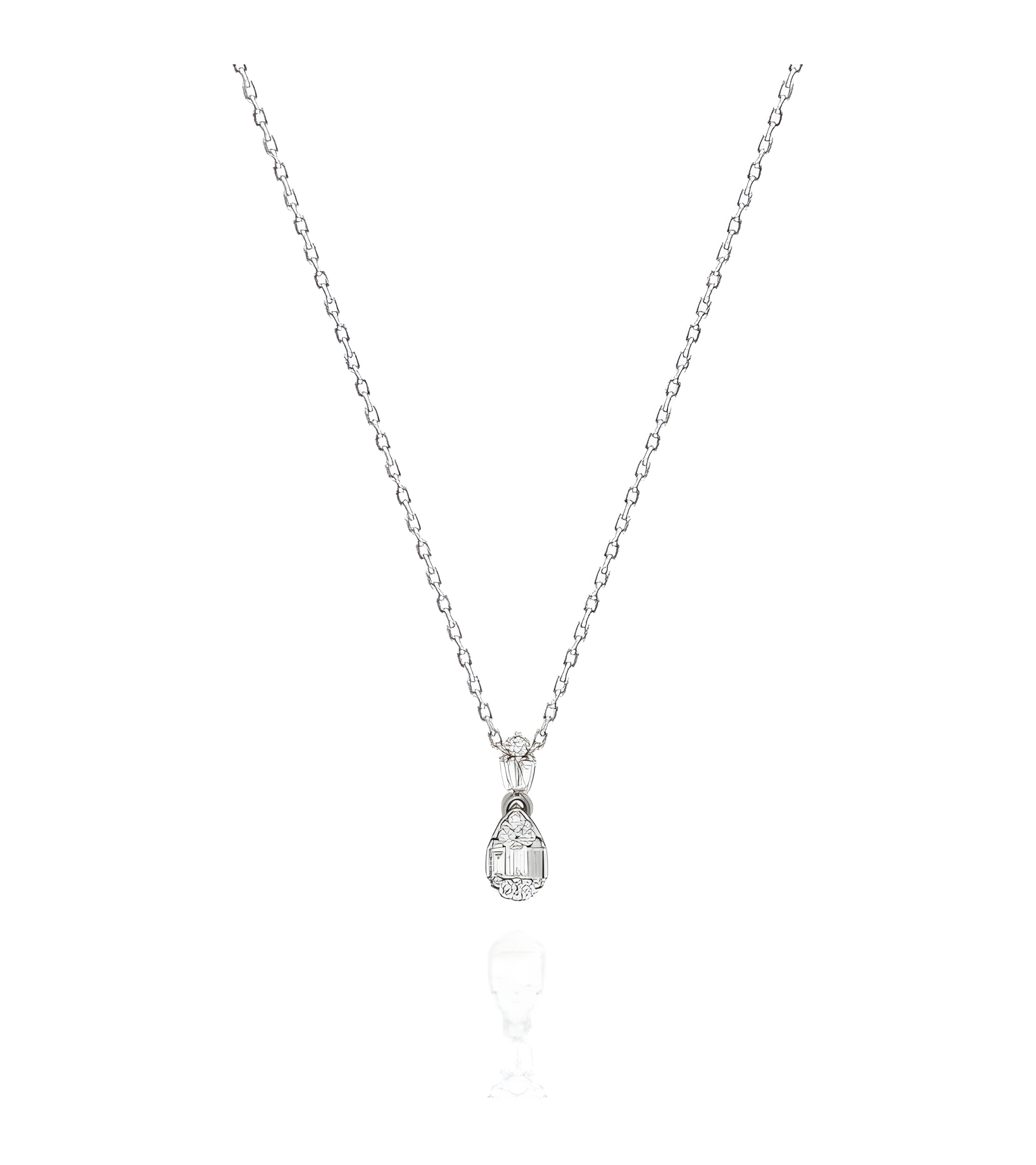 Collares de oro con diamantes y zafiros al mejor precio | Staring