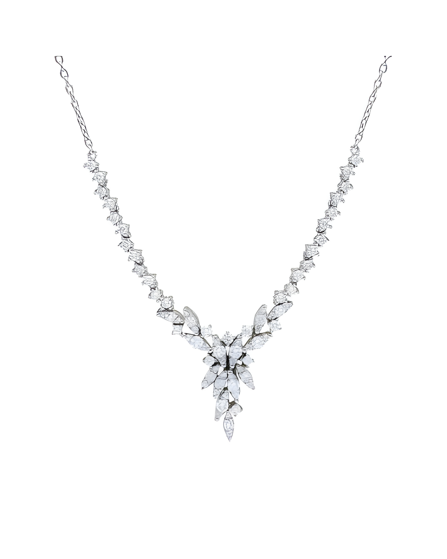 Collares de oro con diamantes y zafiros al mejor precio | Staring