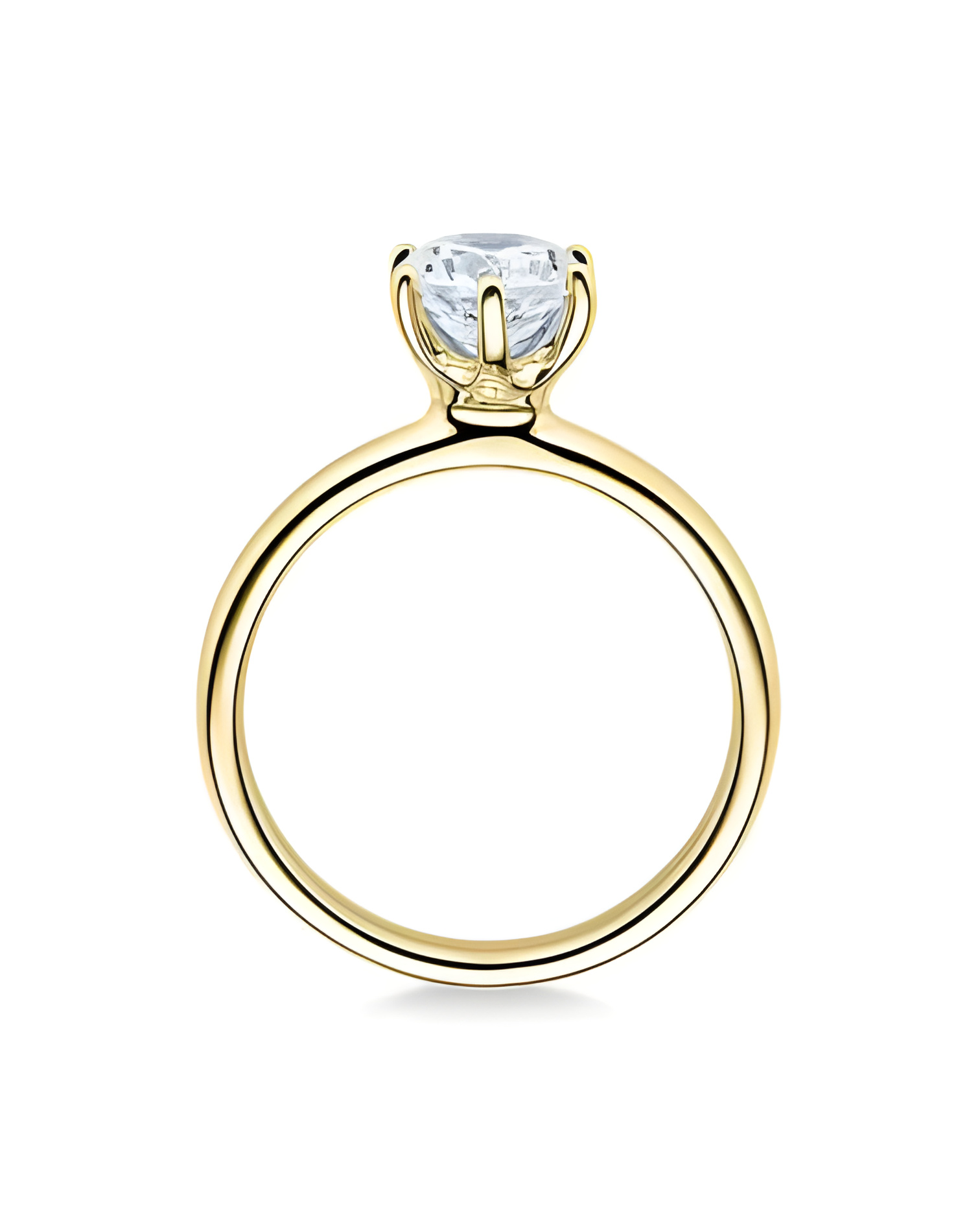 Anillo de pedida con diamante sintético en Barcelona | Staring
