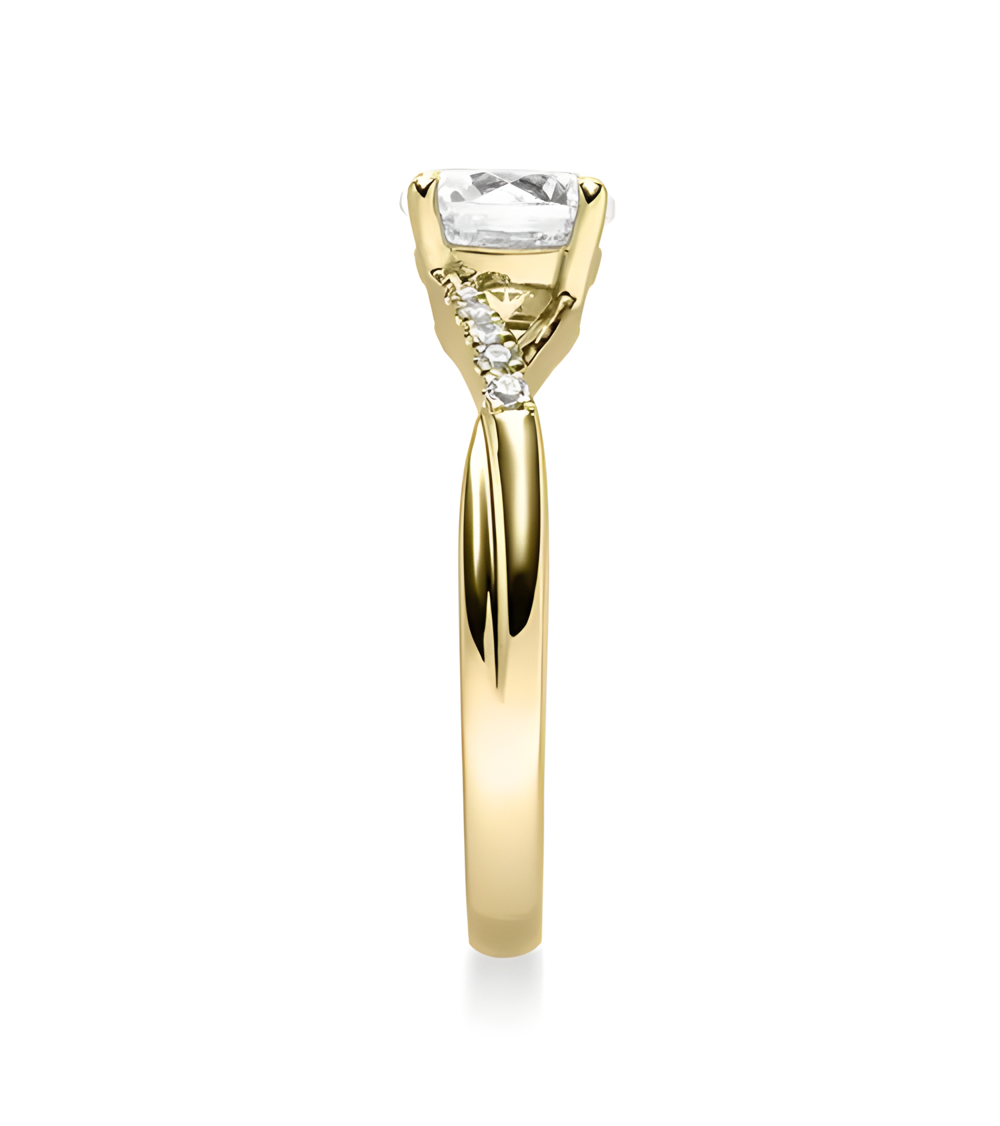 Anillo de compromiso con diamantes de laboratorio Valencia | Staring