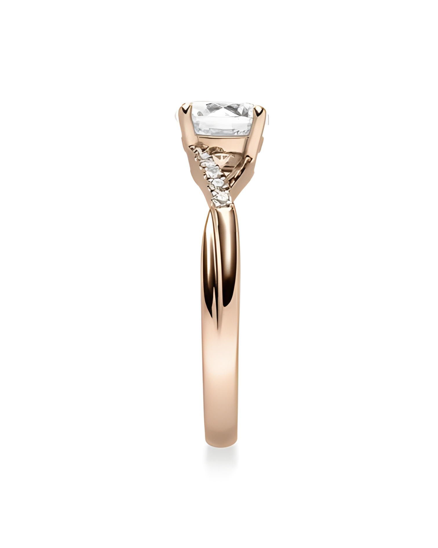 Anillo de compromiso con diamantes de laboratorio Málaga | Staring