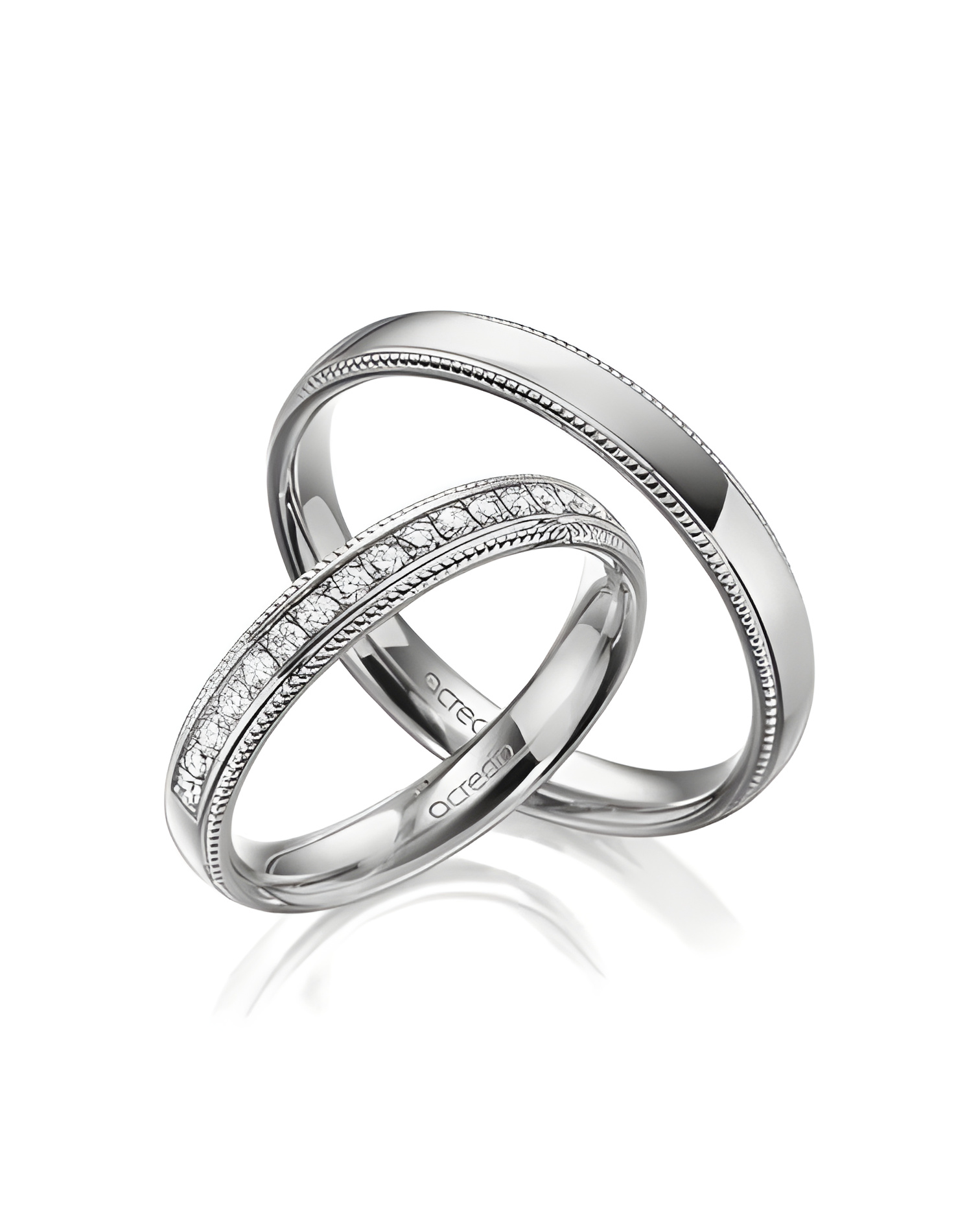 Alianzas de matrimonio de Platino en Tenerife con diamantes naturales IStaring