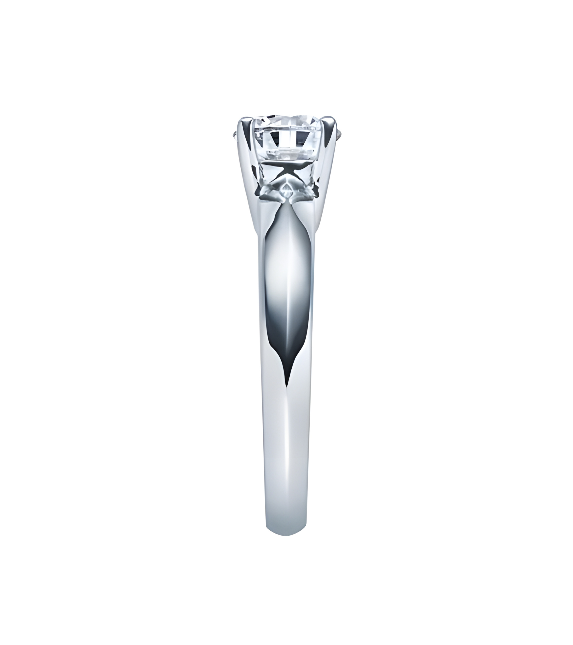 Anillo pedida en oro blanco y platino de la mejor calidad y precio | Staring