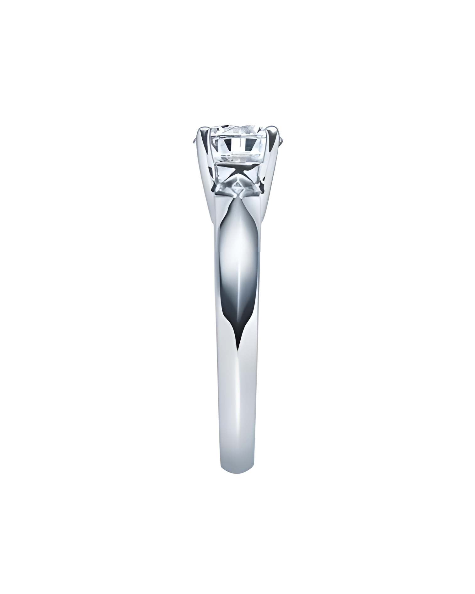 Anillo pedida en oro blanco y platino de la mejor calidad y precio | Staring
