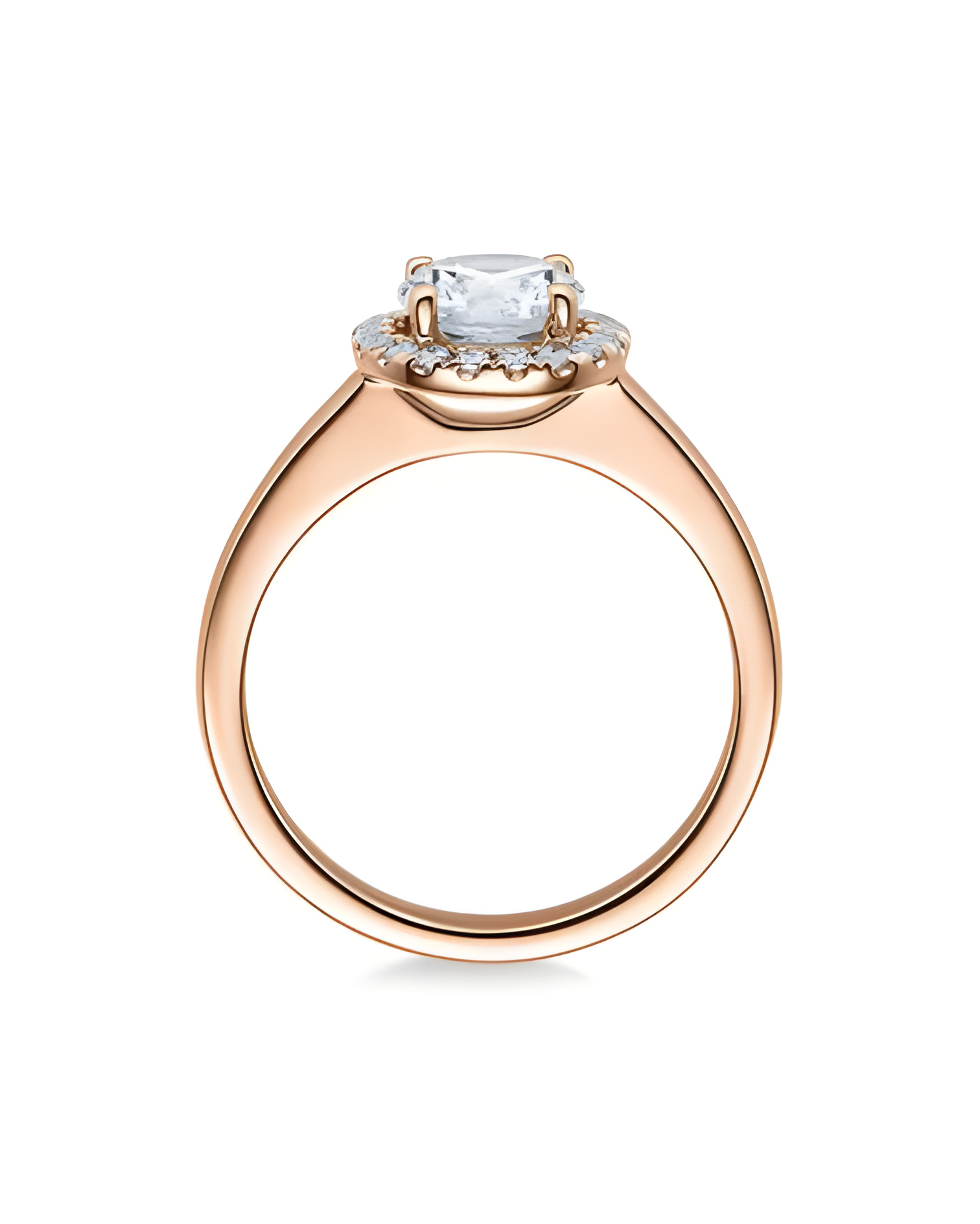 Anillo de compromiso con diamante de laboratorio en La Coruña | Staring