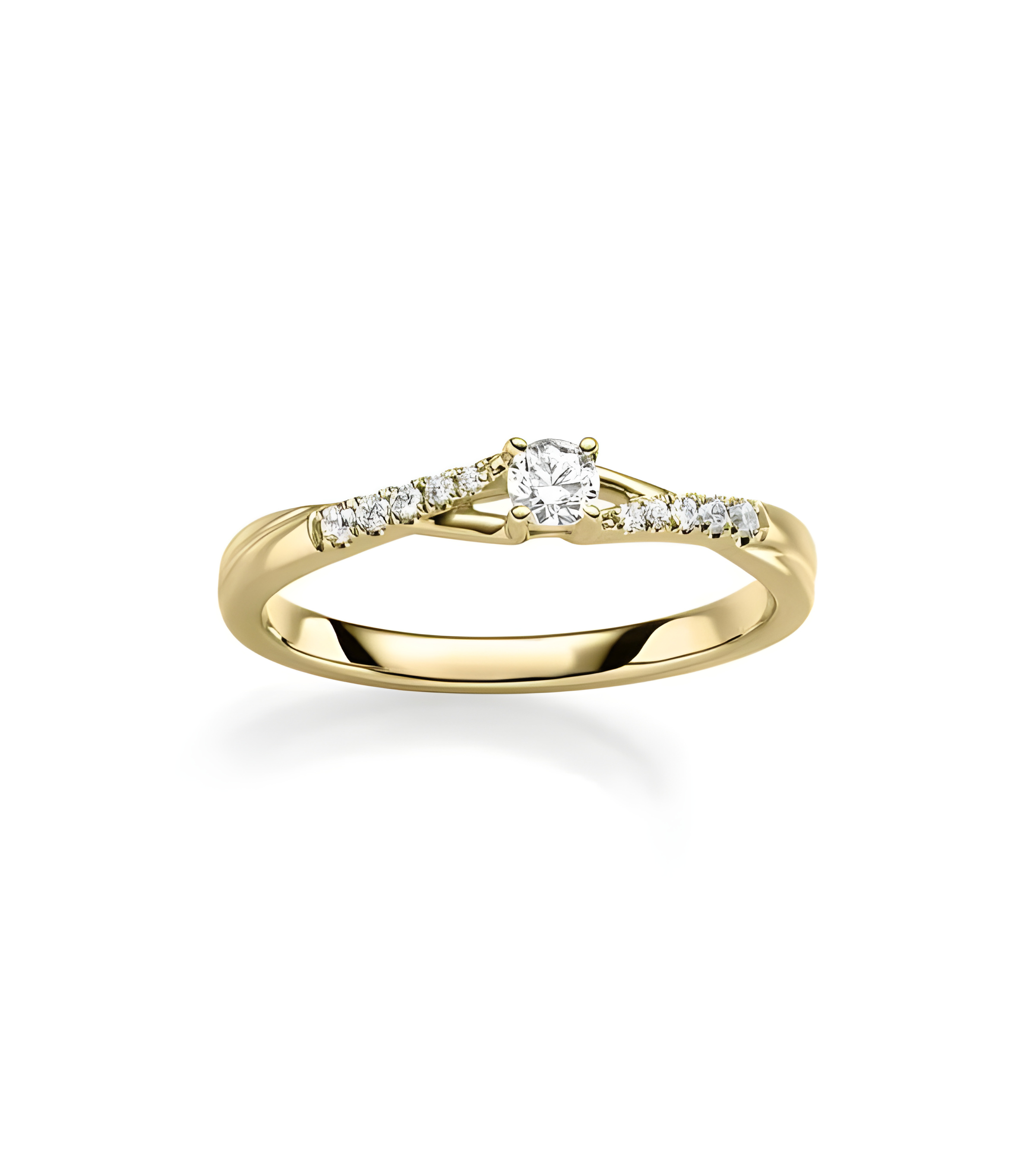 Original anillo de compromiso en Sevilla de platino u oro blanco