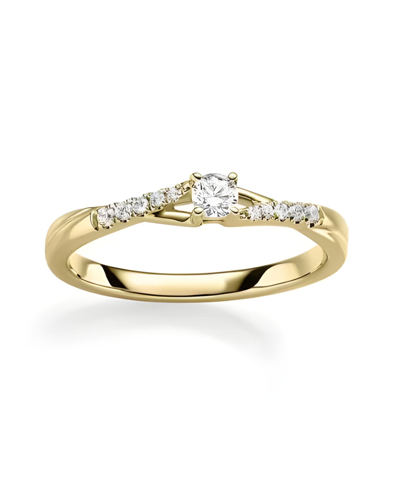 Original anillo de compromiso en Sevilla de platino u oro blanco