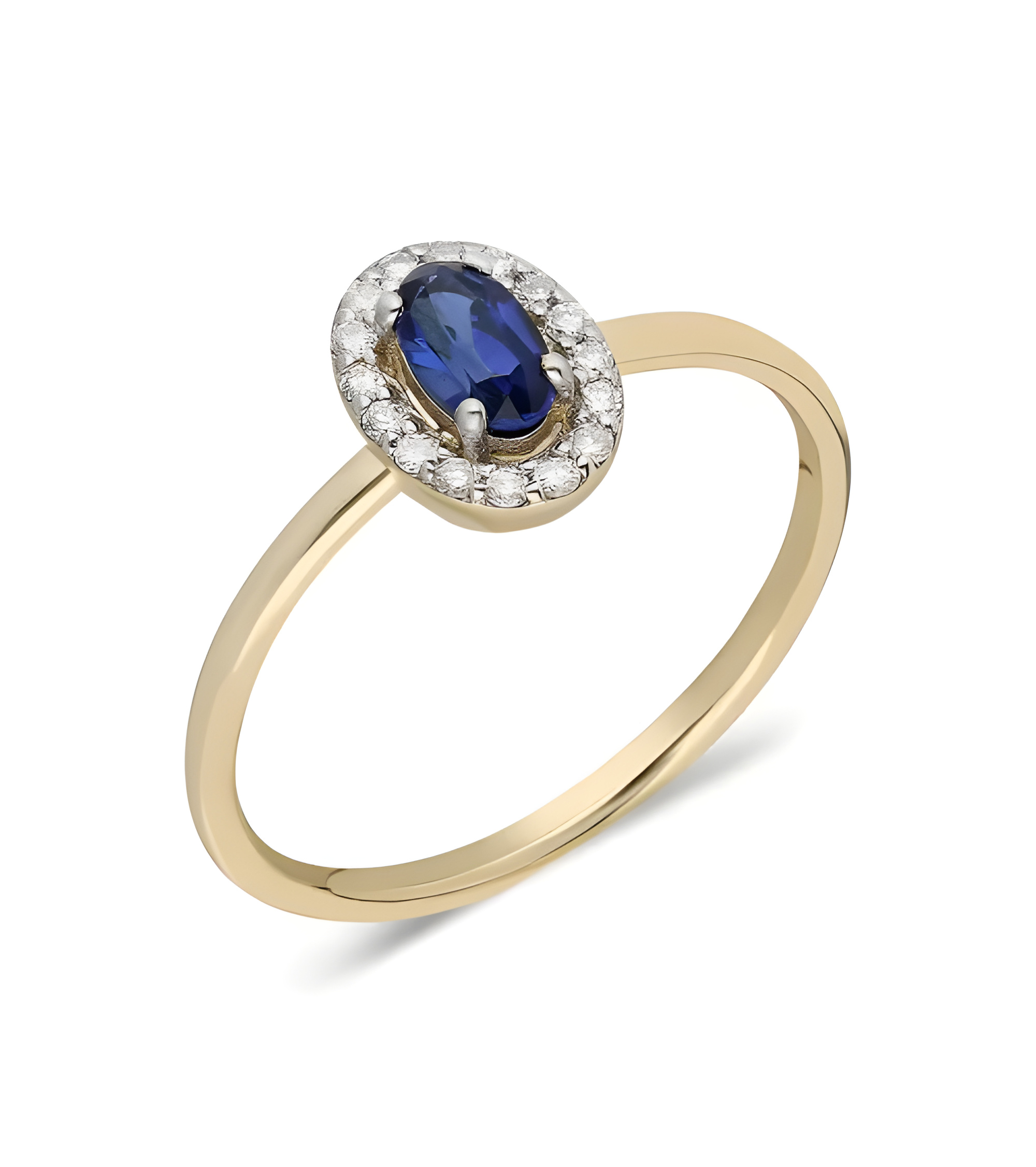 Anillos de compromiso de oro económicos | Staring