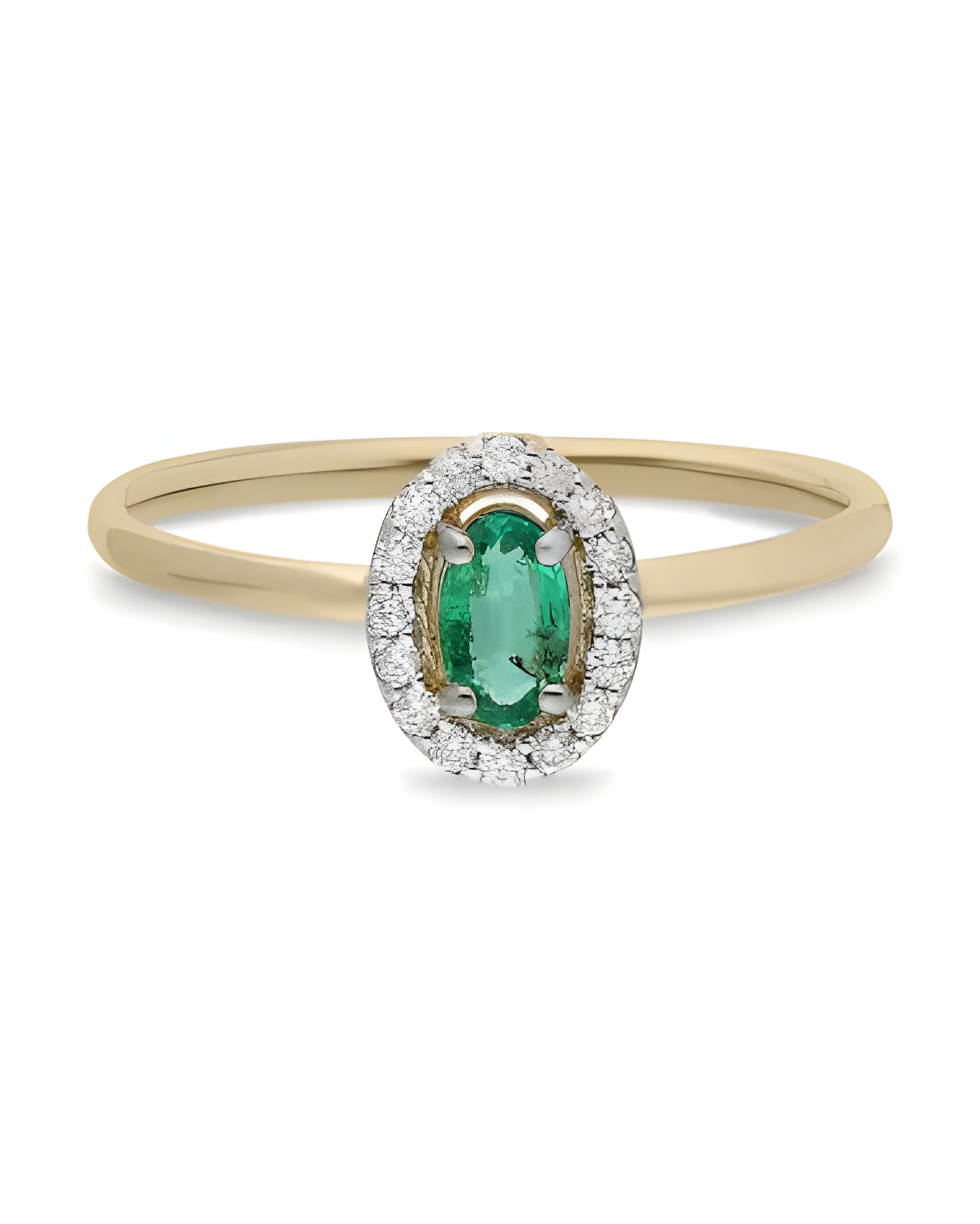 Anillos de compromiso de oro económicos | Staring