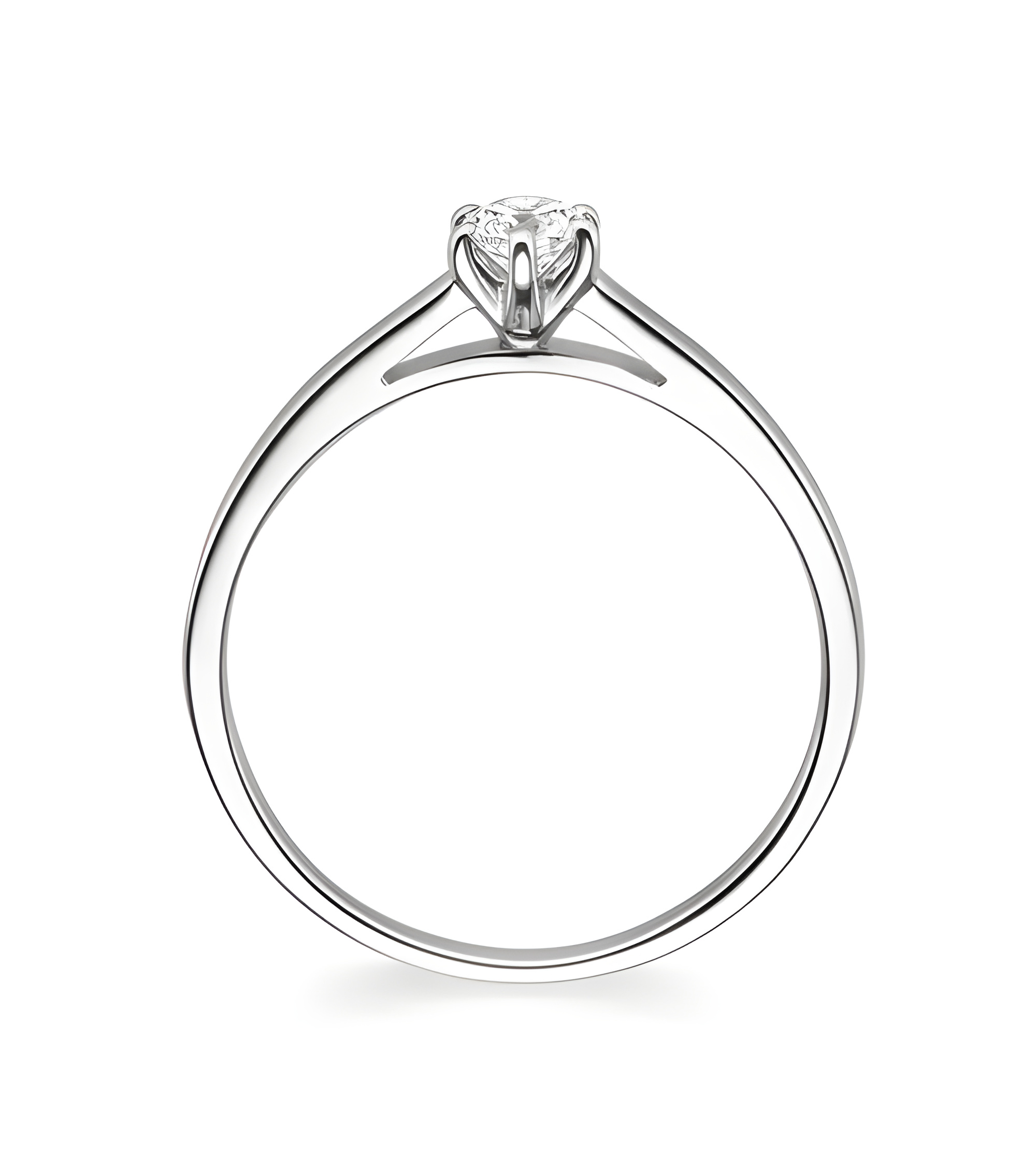 Lab-grown diamond engagement ring | Staring