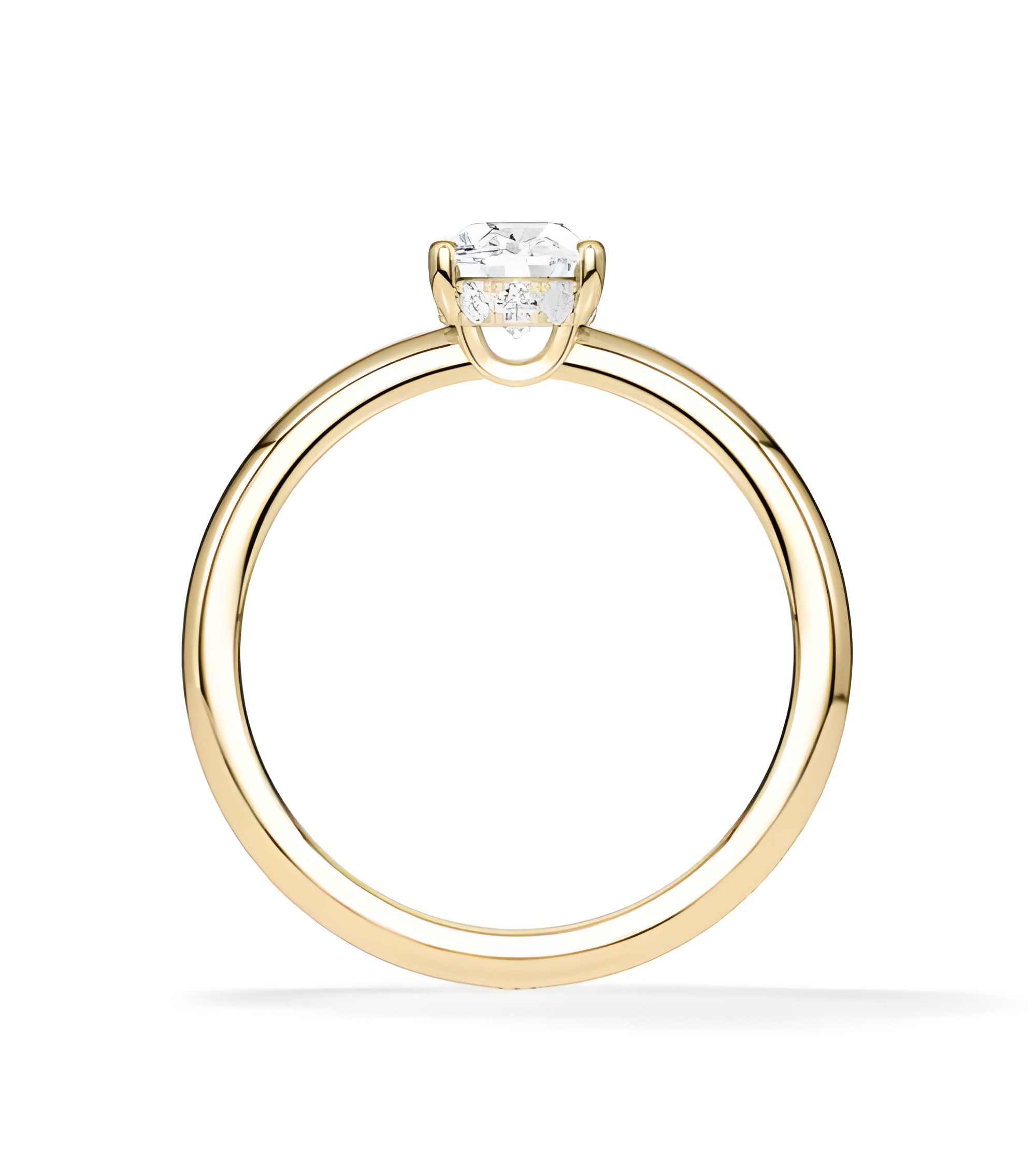 Lab-grown diamond solitaire engagement rings | Staring