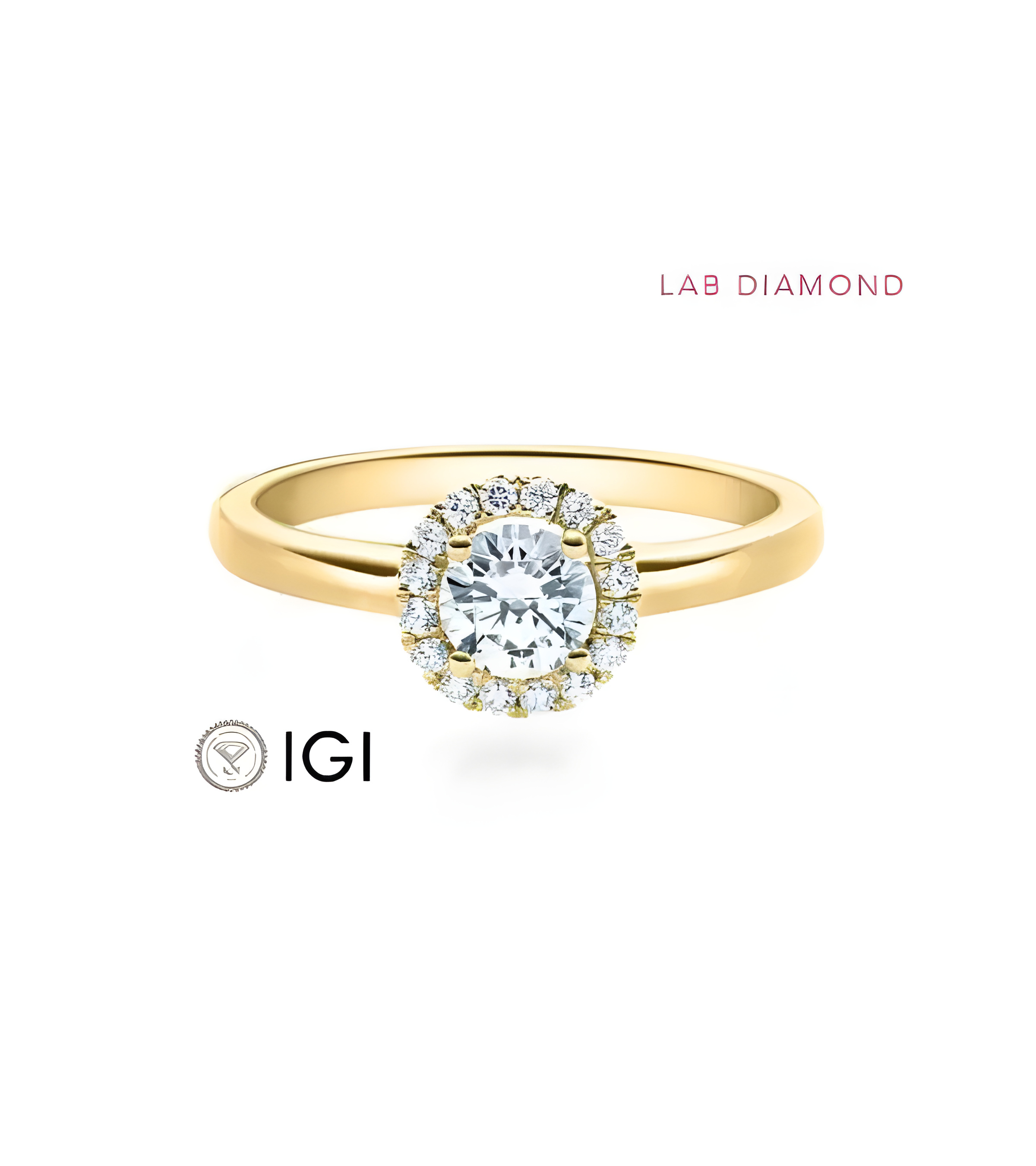 Anillo de compromiso con diamante de laboratorio en Tarragona | Staring