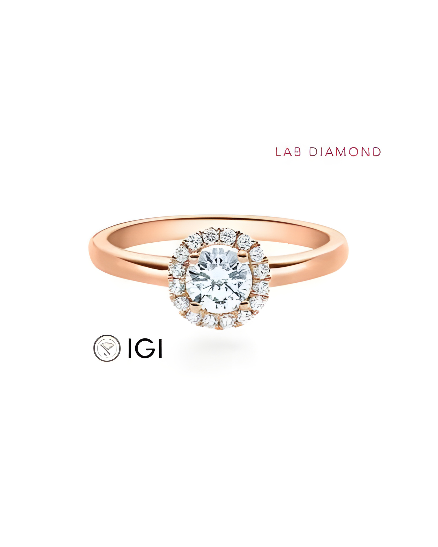 Anillo de compromiso con diamante de laboratorio en La Coruña | Staring